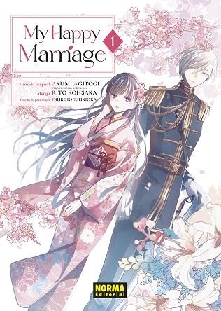 MY HAPPY MARRIAGE 01 | 9788467970326 | AKUMI AGITOGI & RITO KOHSAKA & TSUKIHO TSUKIOKA