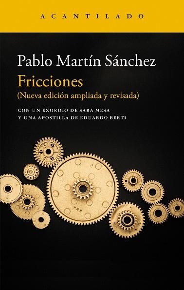 Fricciones | 9788419958242 | Pablo Martin Sanchez