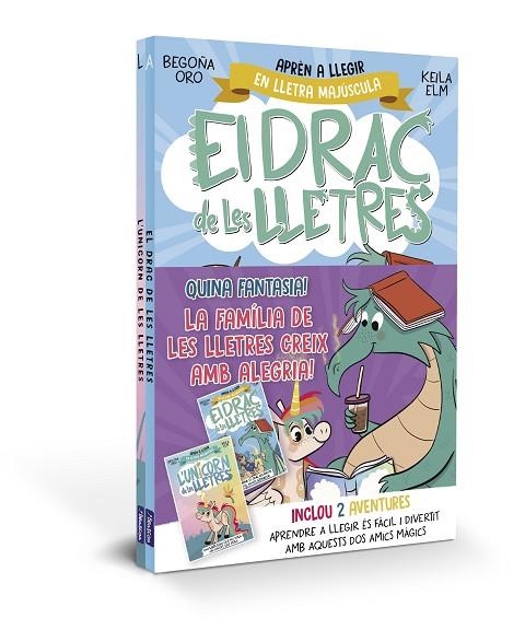 EL DRAC DE LES LLETRES - QUINA FANTASIA! LA FAMÍLIA DE LES LLETRES CREIX AMB ALE | 9788448869595 | BEGOÑA ORO