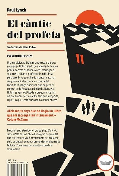 El cantic del profeta | 9788419332776 | PAUL LYNCH