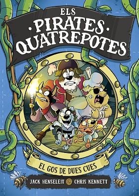 ELS PIRATES QUATREPOTES 02 EL GOS DE DUES CUES | 9788419378972 | JACK HENSELEIT