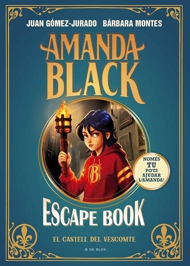 AMANDA BLACK ESCAPE BOOK EL CASTELL DEL VESCOMPTE | 9788410269088 | JUAN GOMEZ-JURADO & BARBARA MONTES