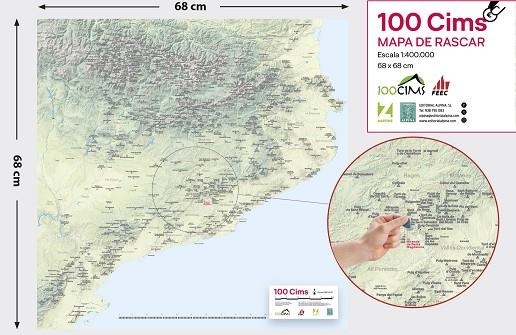 100 CIMS MAPA DE RASCAR | 9788470111419 | VVAA