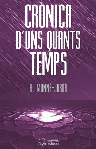 CRONICA D'UNS QUANTS TEMPS | 9788413035819 | ANTONI MUNNE-JORDA