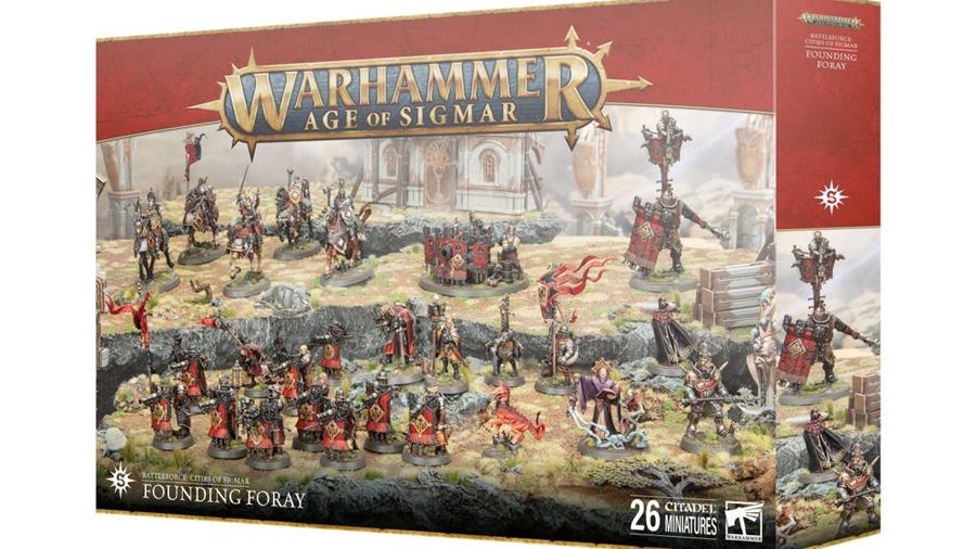 FOUNDING FORAY BATTLEFORCE CITIES OF SIGMAR | 5011921237739 | GAMES WORKSHOP