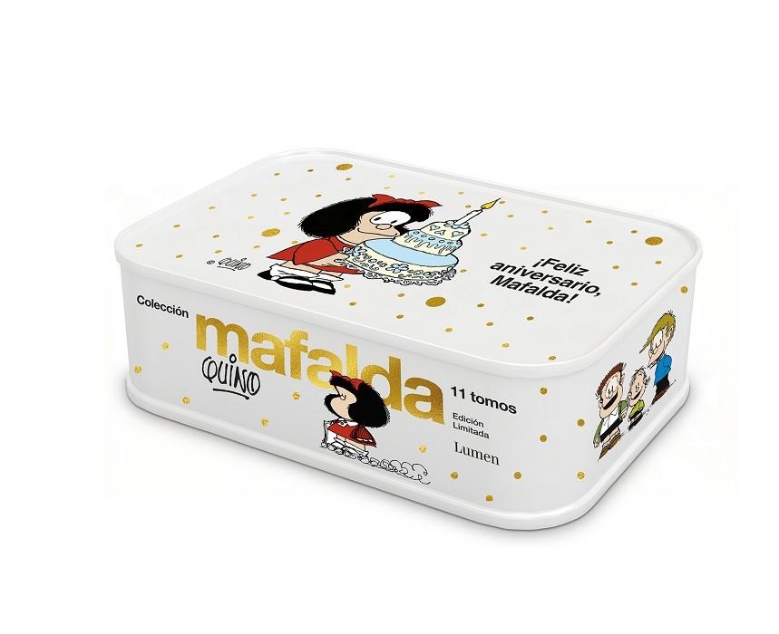 Colección Mafalda 11 tomos Feliz aniversario Mafalda | 9788426420008 | Quino