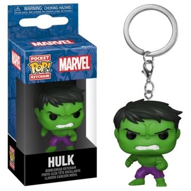 MARVEL HULK LLAVERO CON FIGURA DE PLASTICO | 889698824934 | POKET POP KEYCHAIN