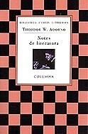 NOTES DE LITERATURA | 9788466400213 | ADORNO, THEODOR W.