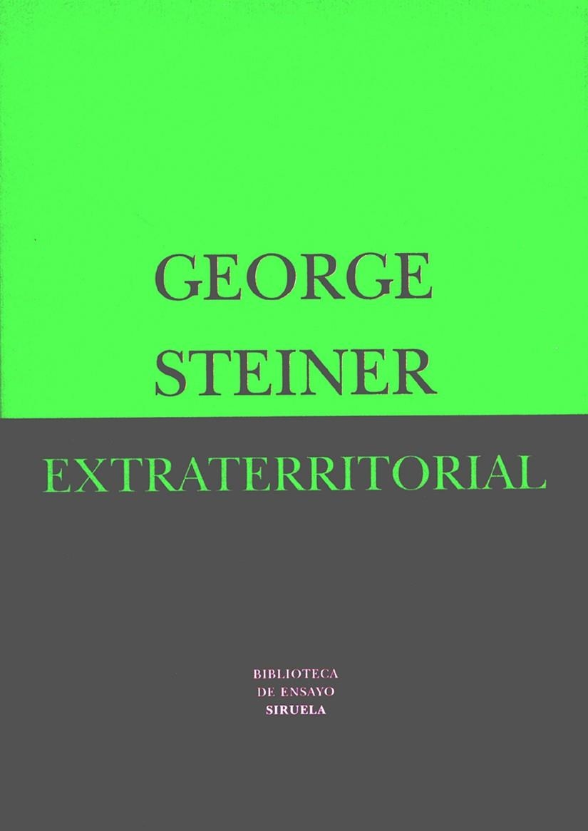 EXTRATERRITORIAL | 9788478446247 | STEINER, GEORGE