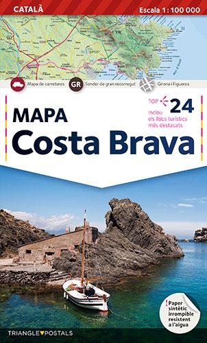 MAPA COSTA BRAVA ESCALA 1 : 100 000 | 9788484781622 | TRIANGLE