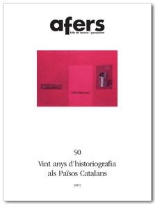 AFERS 50, VINT ANYS D'HISTORIOGRAFIA ALS PP.CC. | 9788495916426 | VV.AA.