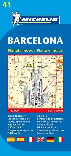 BARCELONA PLANOL I INDEX | 9782067127678 | VARIOS AUTORES