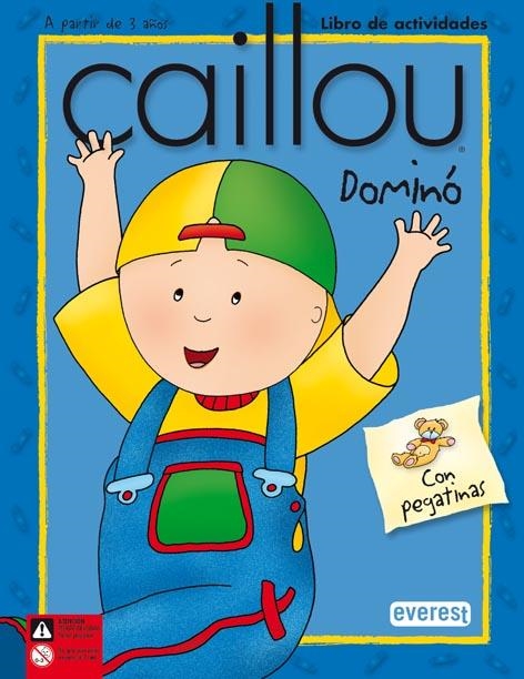 LIBRO DE ACTIVIADES DOMINO CON PEGATINAS CAILLOU | 9788424196608 | JEANNINE BEAULIEU