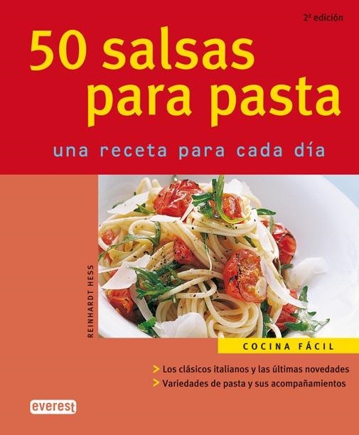 50 SALSAS PARA PASTA UNA RECETA PARA CADA DIA | 9788424117085 | HESS, REINHARDT