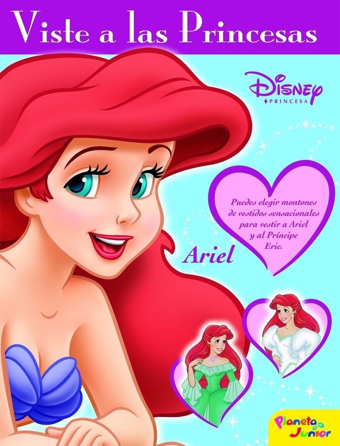 VISTE A LAS PRINCESAS SIRENITA | 9788408072904 | DISNEY. PRINCESAS