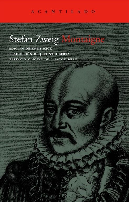 MONTAIGNE | 9788496834293 | STEFAN ZWEIG