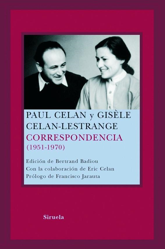 CORRESPONDENCIA (1951-1970) | 9788478448722 | CELAN, PAUL/CELAN-LESTRANGE, GISELE