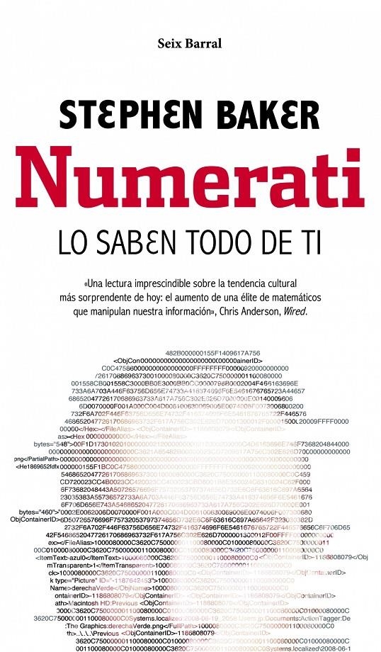 NUMERATI. LO SABEN TODO DE TI | 9788432231957 | BAKER, STEPHEN