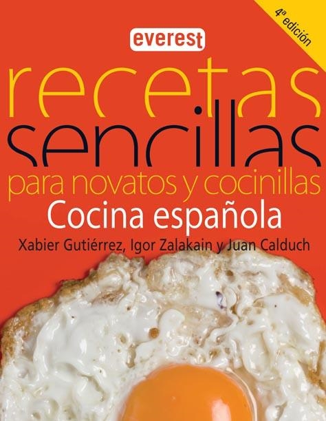 RECETAS SENCILLAS PARA NOVATOS Y COCINILLAS | 9788444120560 | GUTIERREZ, XABIER & ZALAKAIN, IGOR & CALDUCH, JUAN