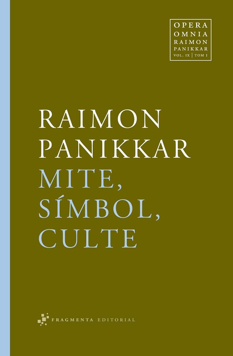 MITE SIMBOL CULTE | 9788492416271 | RAIMON PANIKKAR