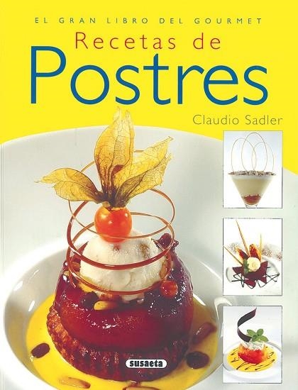 RECETAS DE POSTRES | 9788430568635 | SADLER, CLAUDIO