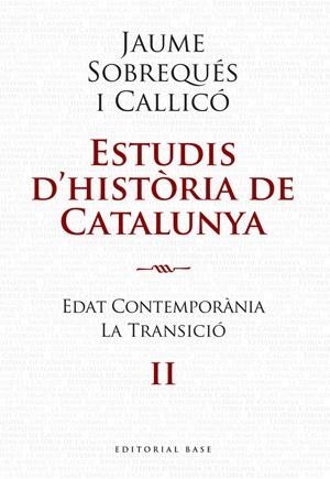 ESTUDIS D'HISTORIA DE CATALUNYA | 9788492437207 | SOBREQUES I CALLICO, JAUME