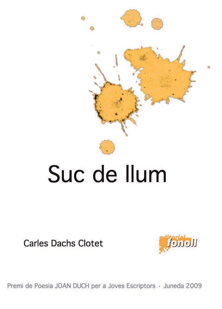 SUC D4E LLUM | 9788493734220 | DACHS CLOTET, CARLES