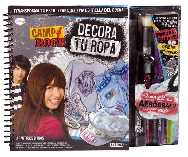 DECORA TU ROPA CAMP ROCK | 9788444164694 | CAMP ROCK