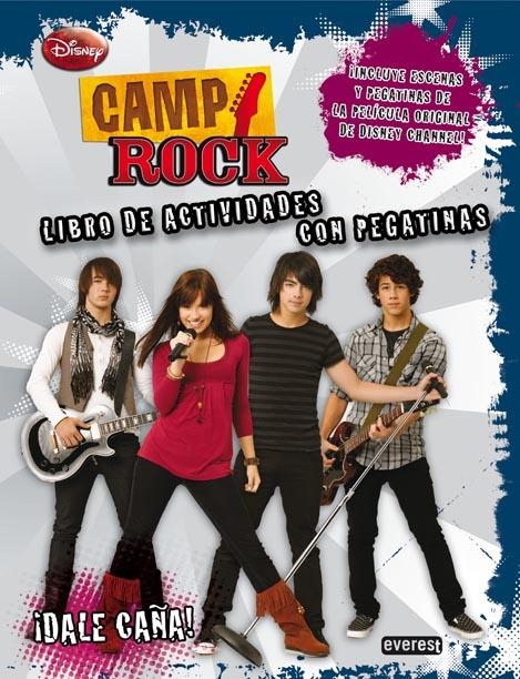 LIBRO DE ACTIVIDADES CON PEGATINAS CAMP ROCK | 9788444160825 | CAMP ROCK