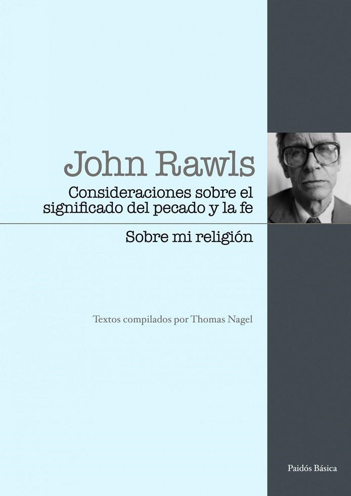 CONSIDERACIONES SOBRE EL SIGNIFICADO DEL PECADO Y LA FE | 9788449324086 | RAWLS, JOHN