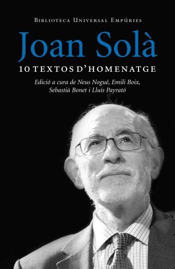 JOAN SOLA. 10 TEXTOS D'HOMENATGE | 9788497876629 | VVAA