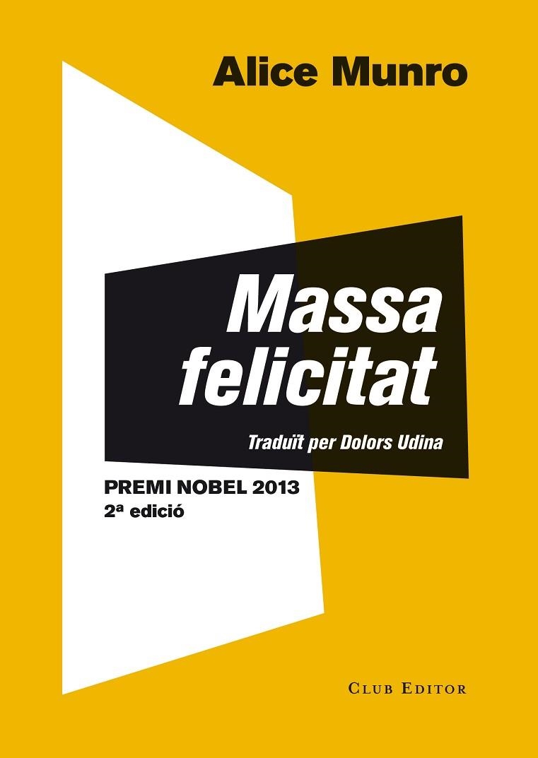 MASSA FELICITAT | 9788473291507 | ALICE MUNRO