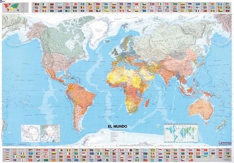 MAPA MUNDIAL PLASTIFICAT | 9782061009888 | AA.VV.