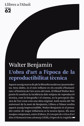 OBRA D'ART A L'EPOCA DE LA SEVA REPRODUCTIVITAT TECNICA, L' | 9788429767476 | BENJAMIN, WALTER